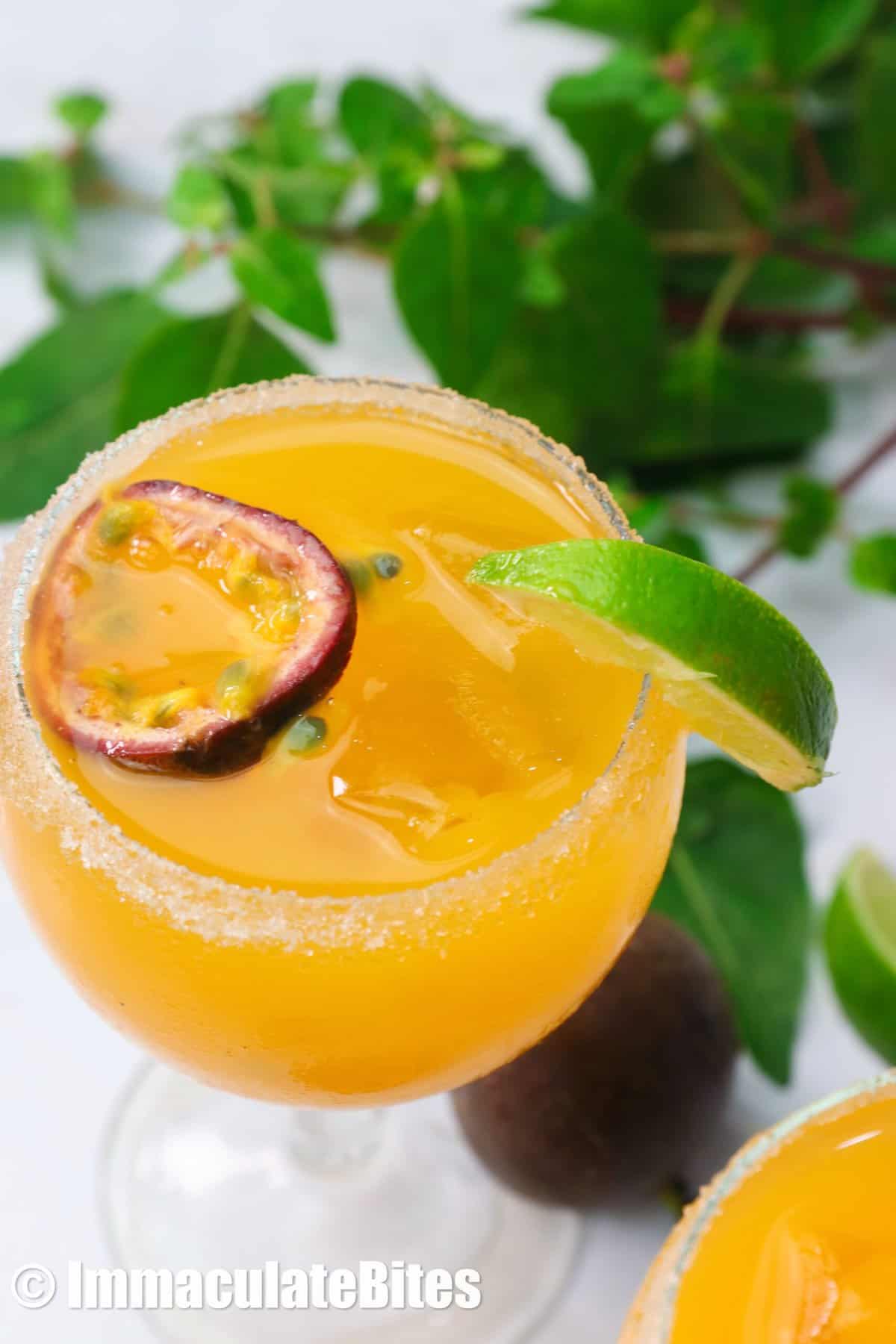 Passion Fruit Mimosa Pitcher