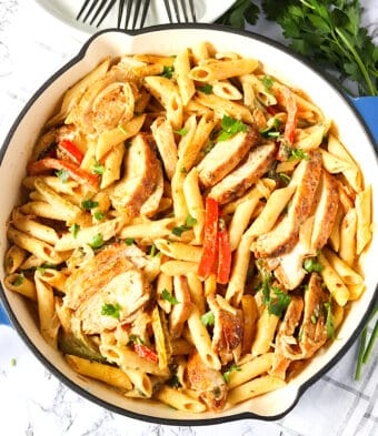 Jerk Chicken Pasta - Immaculate Bites