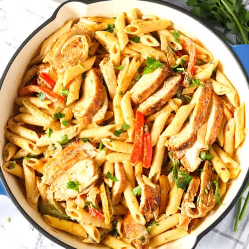 Jerk Chicken Pasta - Immaculate Bites