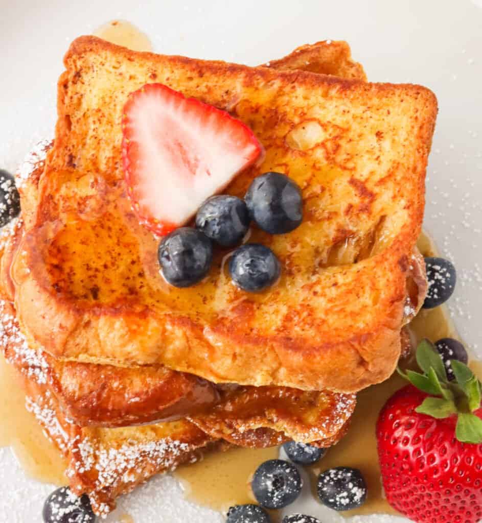 Brioche French Toast - Immaculate Bites