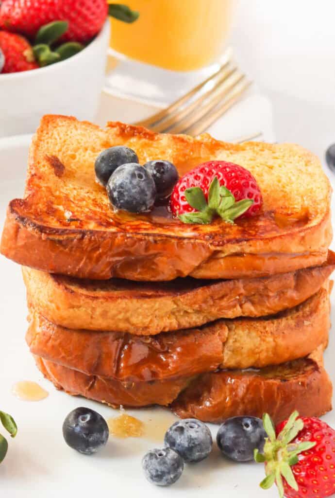 Brioche French Toast - Immaculate Bites