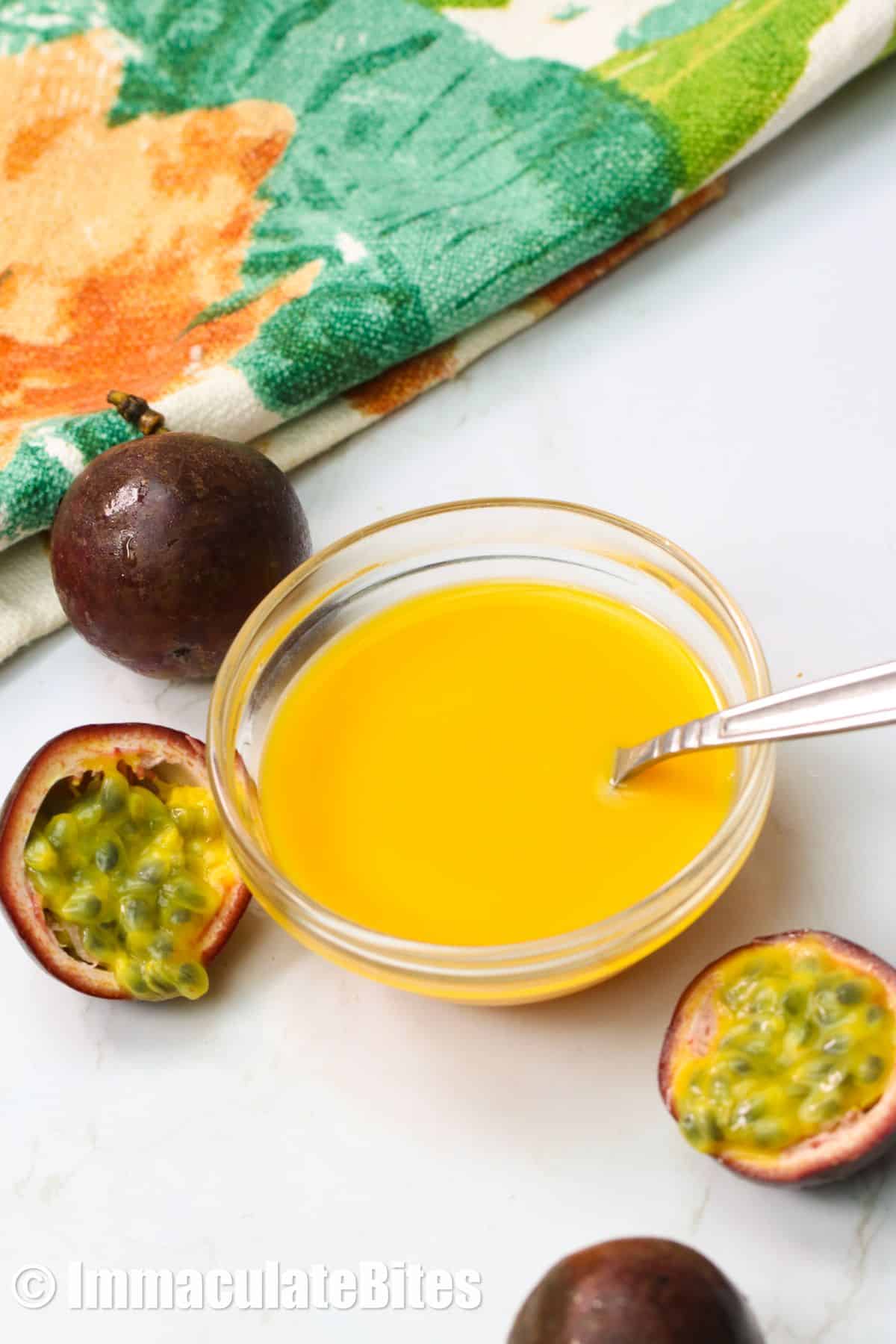 Passion Fruit Puree - Immaculate Bites