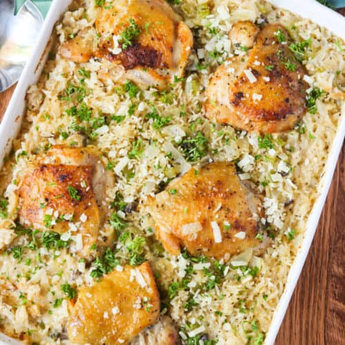 Chicken and Rice Casserole - Immaculate Bites