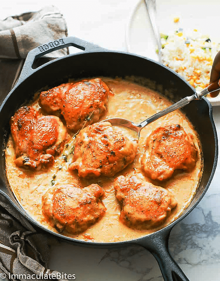 Smothered Chicken - The Cozy Cook