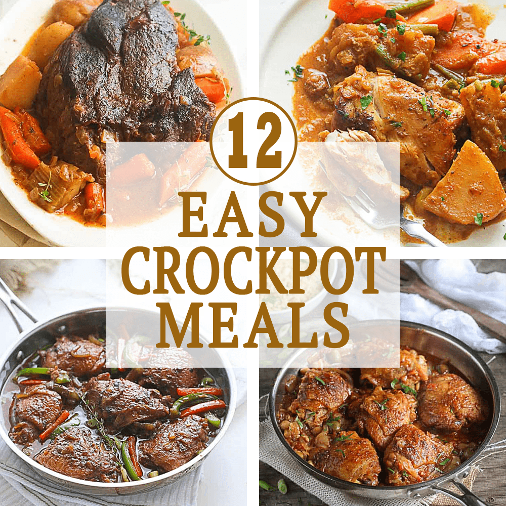 12 Easy Crockpot Meals - Immaculate Bites