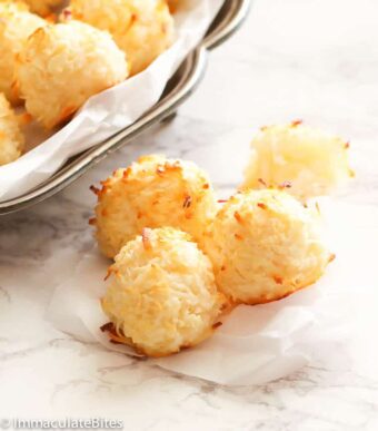 Coconut Macaroons - Immaculate Bites