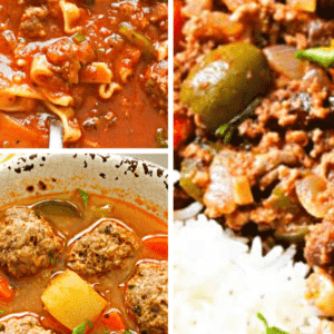 Ground pork soup and stew recipes