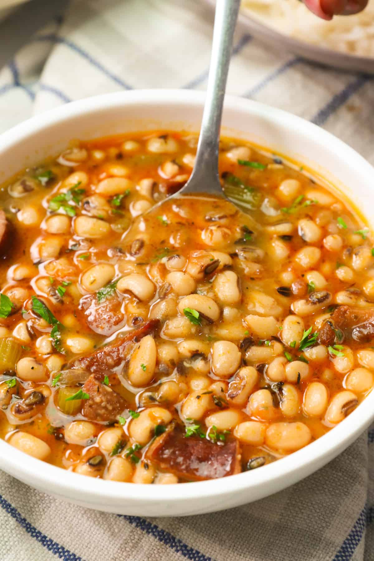 Southern Slow Cooker Black-Eyed Peas - Southern Bite