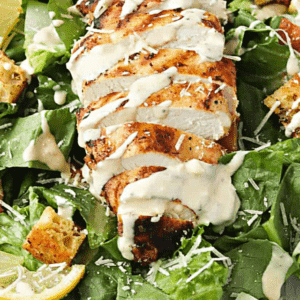 Satisfy Hunger with Fresh Chicken Caesar Salad