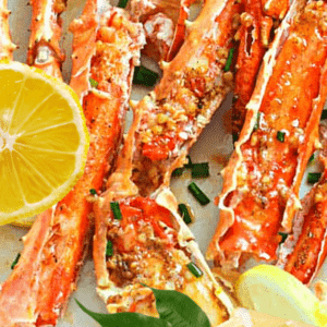 Gourmet Baked Crab Legs in Butter Sauce - Ready in 20 Minutes