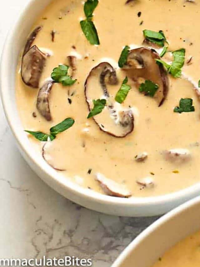 How to Make Cream of Mushroom Soup in 20 Minutes (6)