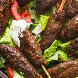 How to Make Skewered Kofta Kebabs in 30 Minutes