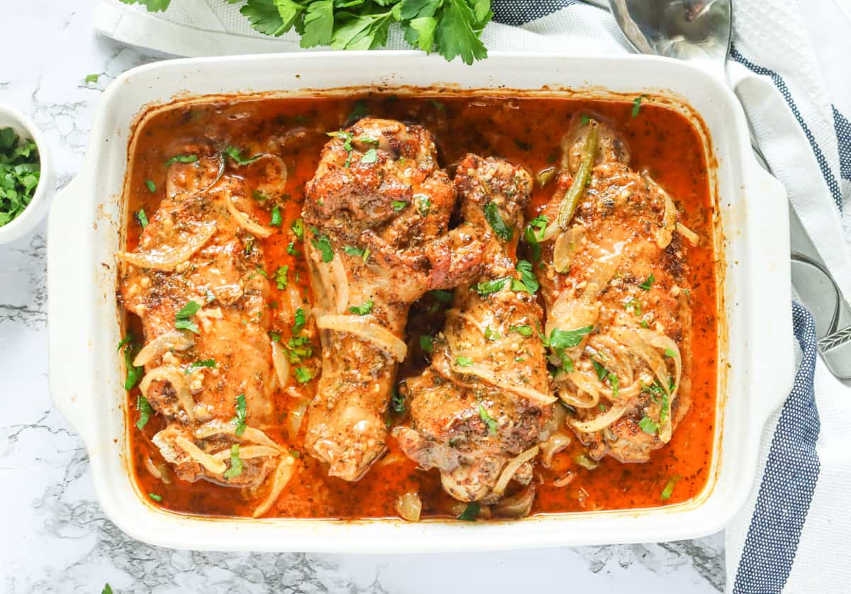 Savory Southern Smothered Turkey Wings - My Forking Life