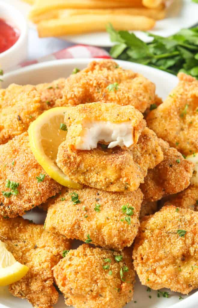 Fried Catfish Nuggets - Immaculate Bites