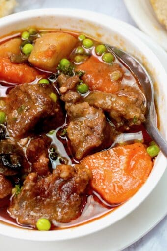 Slow Cooker Lamb Stew - Immaculate Bites