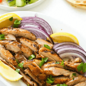 35 Minute Chicken Shawarma with Flavorful Yogurt Marinade