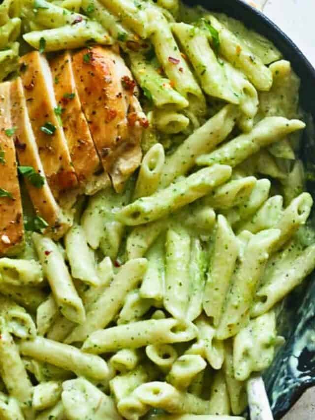 How to Make Chicken Pesto Pasta Like a Pro in 35 Minutes! - Immaculate ...