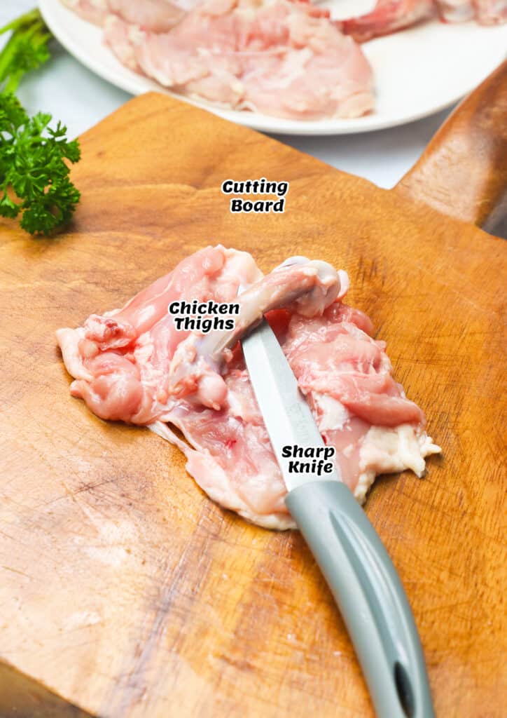 How To Debone Chicken Thighs - Immaculate Bites