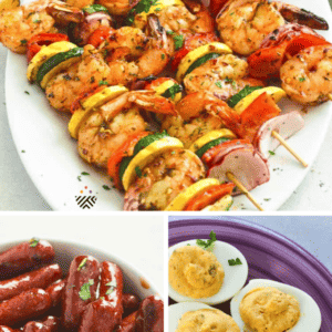 Bite-sized feel good foods summer BBQ appetizers