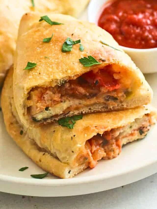 Chicken Calzones: The Ultimate Italian Portable Pizza - Immaculate Bites