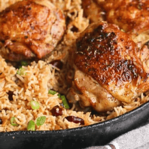 Jerk Chicken and Rice - One Pot Caribbean Recipe