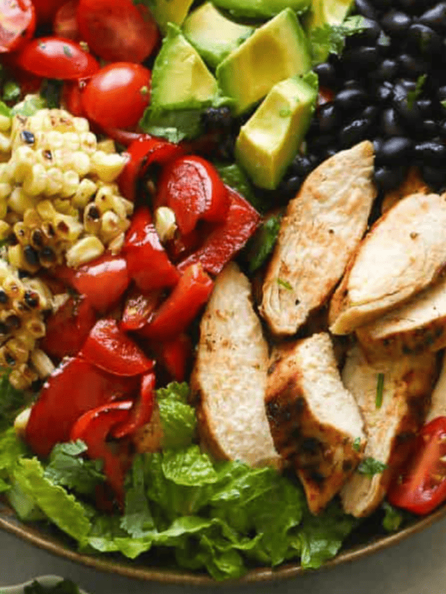 Southwest Salad Chicken with Corn and Black Beans - Immaculate Bites