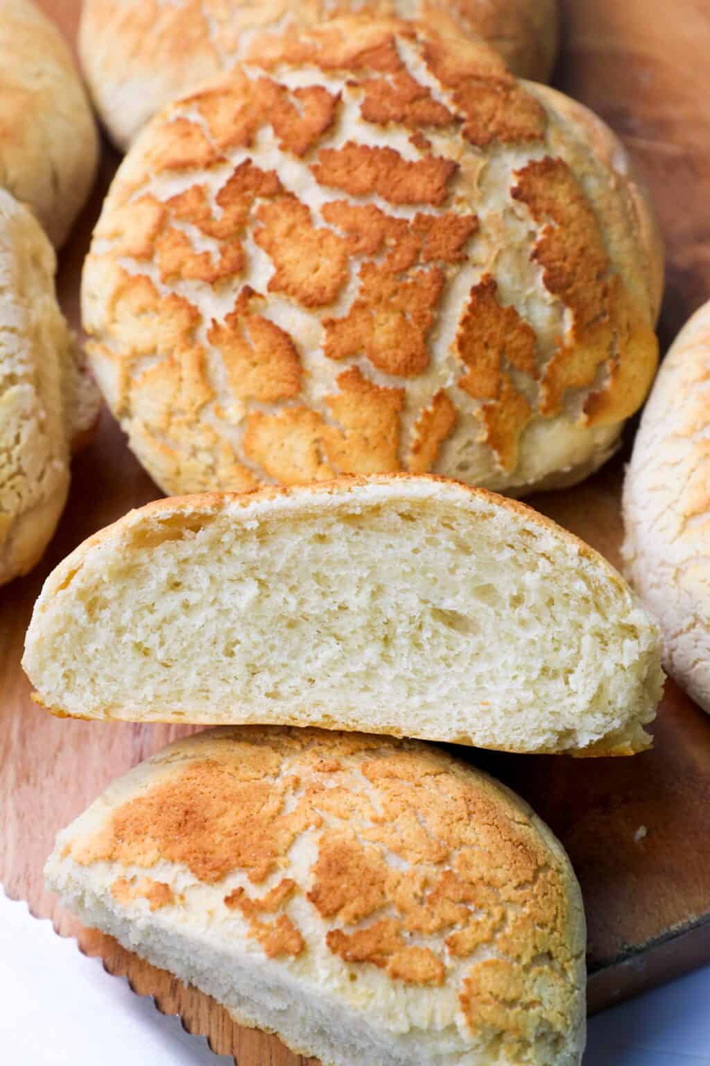 Dutch Crunch Bread - Immaculate Bites