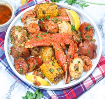 Seafood Boil in a Bag - Immaculate Bites