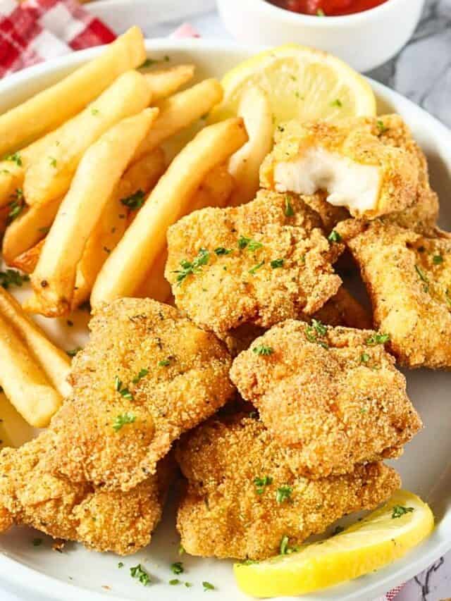 Deliciously Crispy Fried Catfish Nuggets Recipe - Immaculate Bites