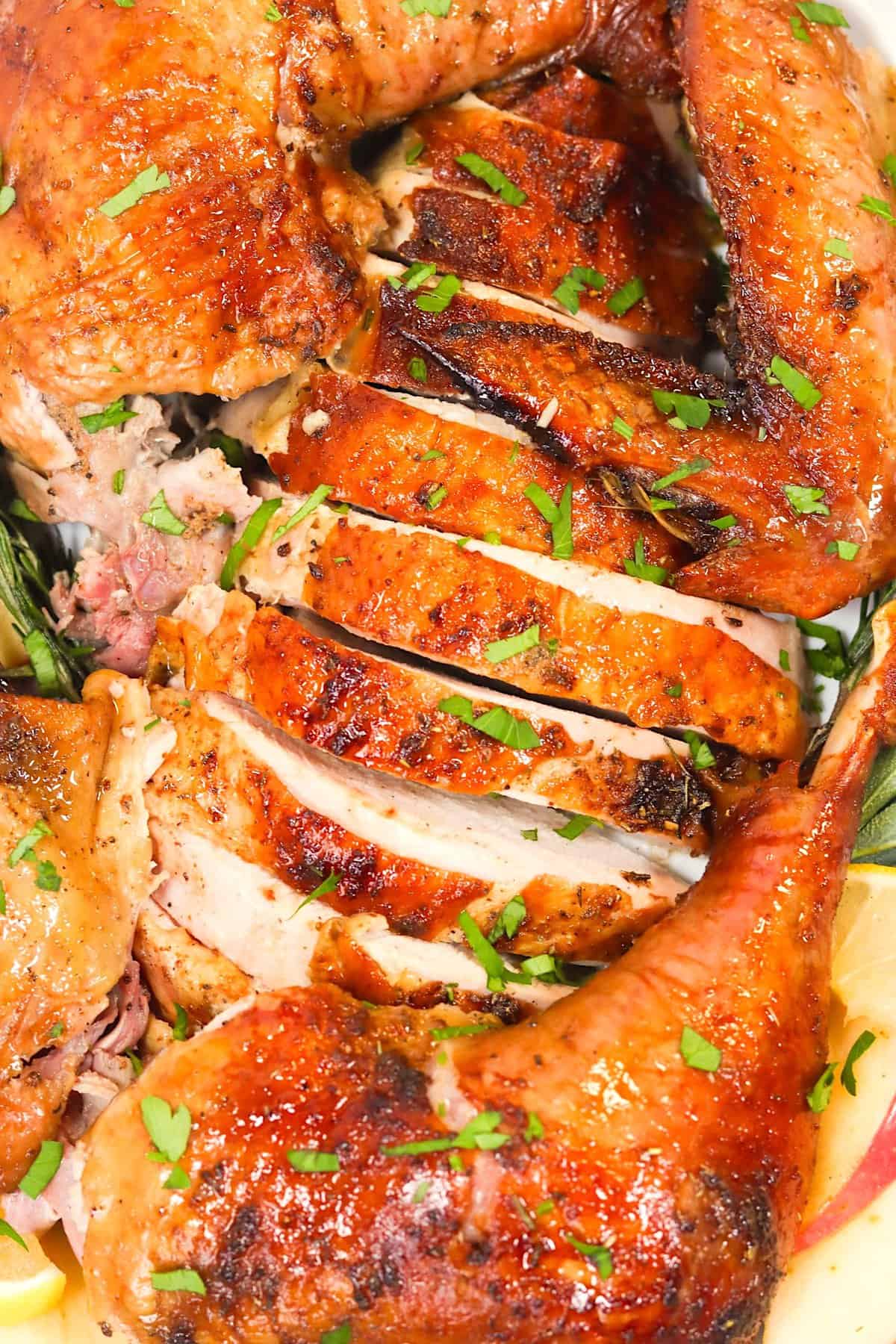 Juicy, tender and insanely delicious Cajun Roast Turkey