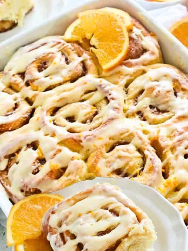 How to Make Cinnamon Orange Rolls - Immaculate Bites