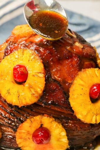 Pineapple Honey Baked Ham - Immaculate Bites