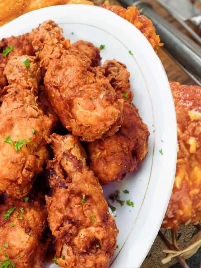 Crispy Fried Chicken Legs Recipe - Immaculate Bites