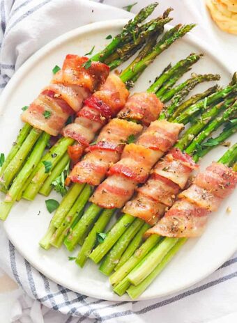 Bacon Wrapped Asparagus - Immaculate Bites