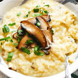 Creamy Mushroom Risotto Recipe