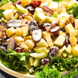 Homemade Waldorf Salad - High-Protein Wholesome Dessert