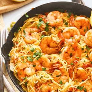 Delicious Shrimp Scampi Pasta A Savory Combination of Flavors