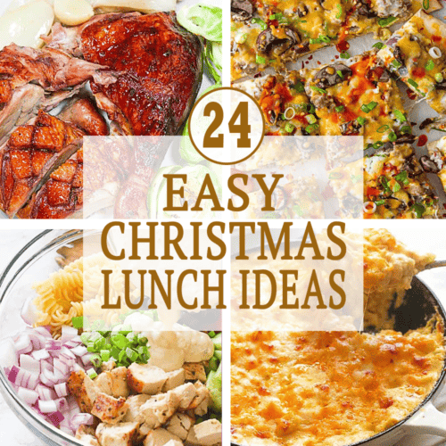 24 Easy Christmas Lunch Ideas - Immaculate Bites