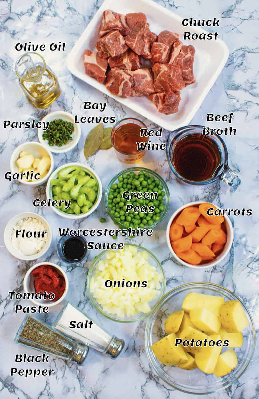 What you need to make a delicious beef stew