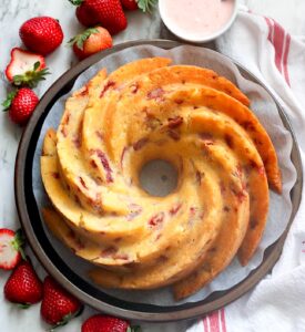 Strawberry Bundt Cake