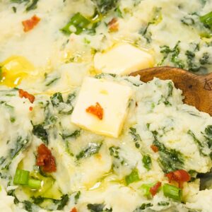 Serving up international comfort food in the form of colcannon mashed potatoes