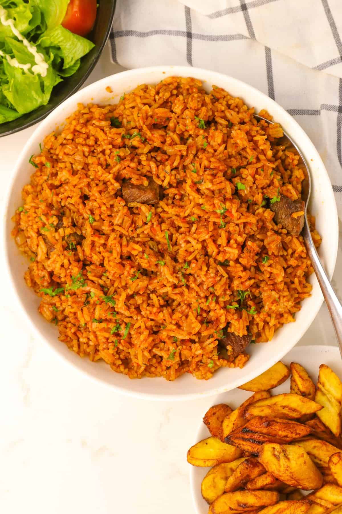 Serving up a bowl of soul-satisfying Ghana jollof rice