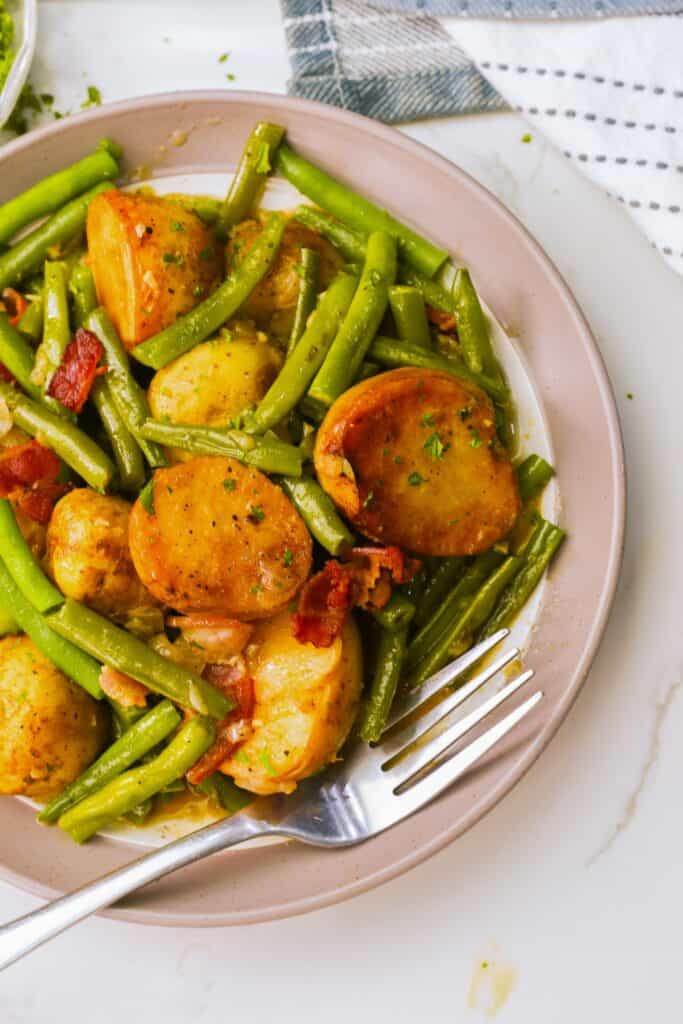 Green Beans and Potatoes - Immaculate Bites