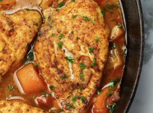 Braised Chicken Breasts