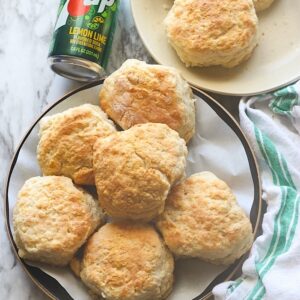 Serving up a freshly baked platter of 7UP biscuits