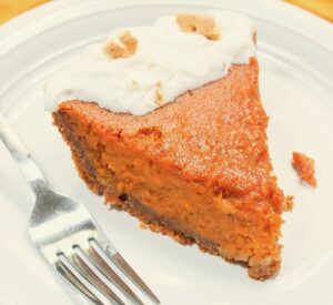 Sweet Potato Pie With Graham Cracker Crust