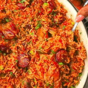 Serving up Southern comfort food in the form of chicken jambalaya