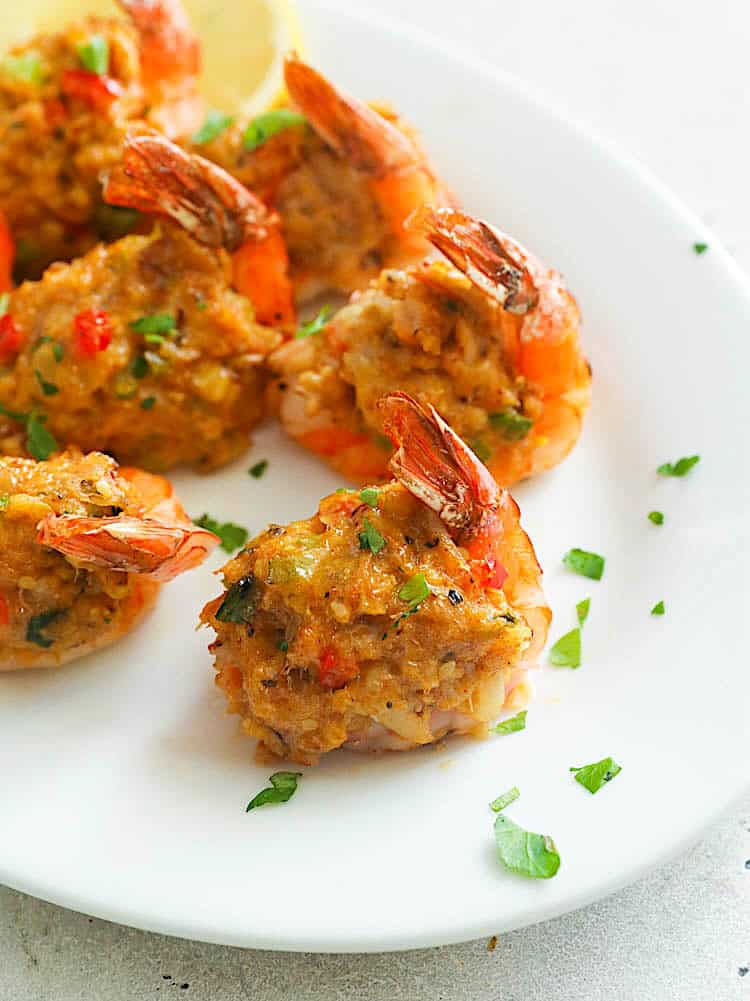 Shrimp that lets you enjoy the flavor of stuffed crab