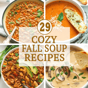 Enjoy warming fall soups when chilly weather shows up