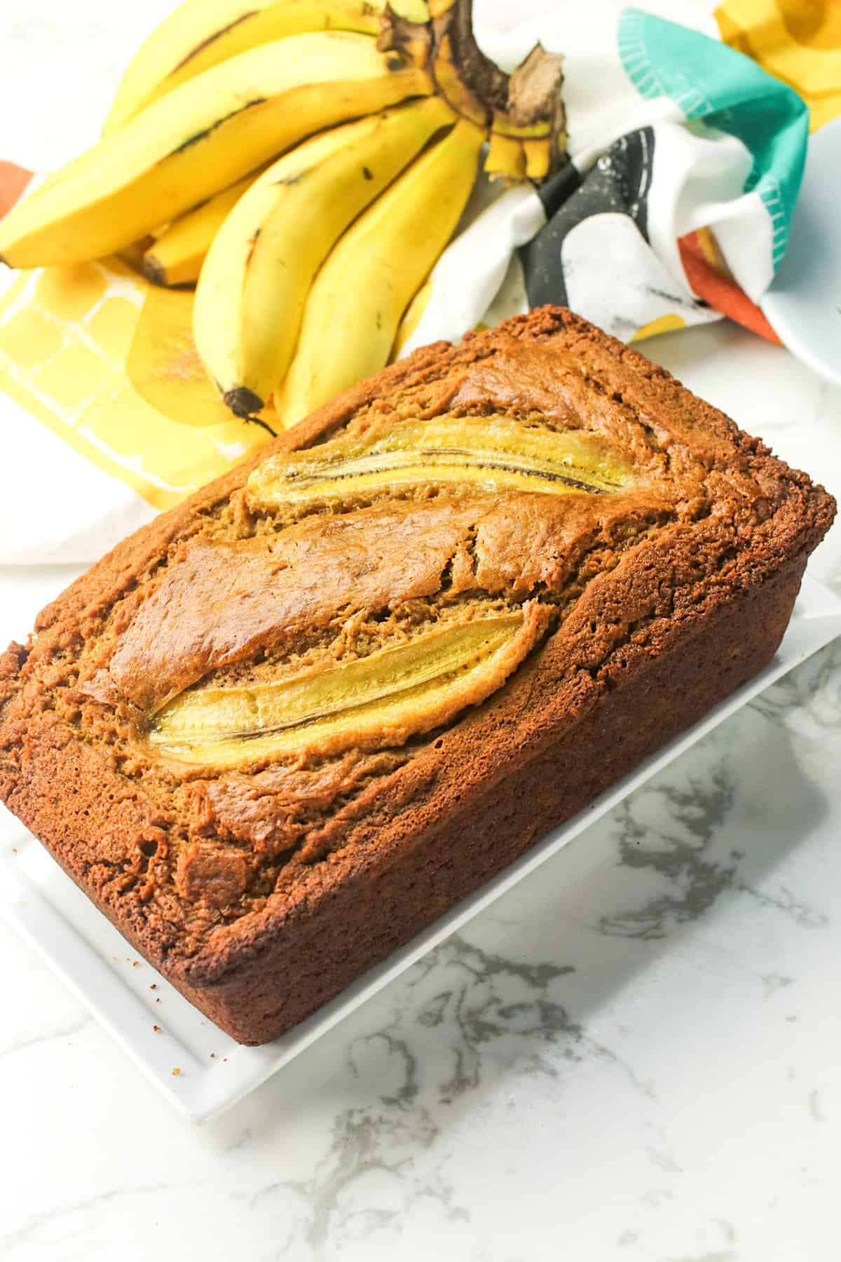 Beautiful bread of brown butter banana bread for absolute and comfortable food